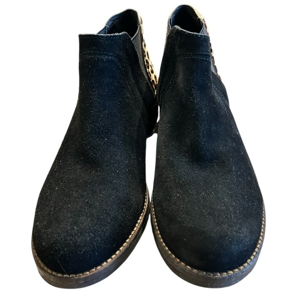 Clark’s Demi Beat Leopard and black suede ankle boots SZ 7 - Picture 4 of 6